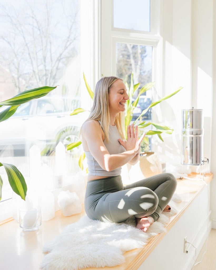 My Yoga teachers best tips and advice for channeling the ultimate zen vibes in your yoga room at home!