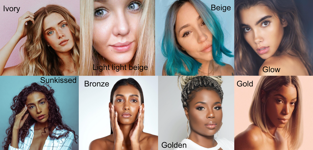 Choosing the right color foundation, CC Cream or BB Cream to match your skin tones - let us show you how!